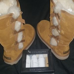 Ugg Koolaburra sz 9 Victoria w/care kit